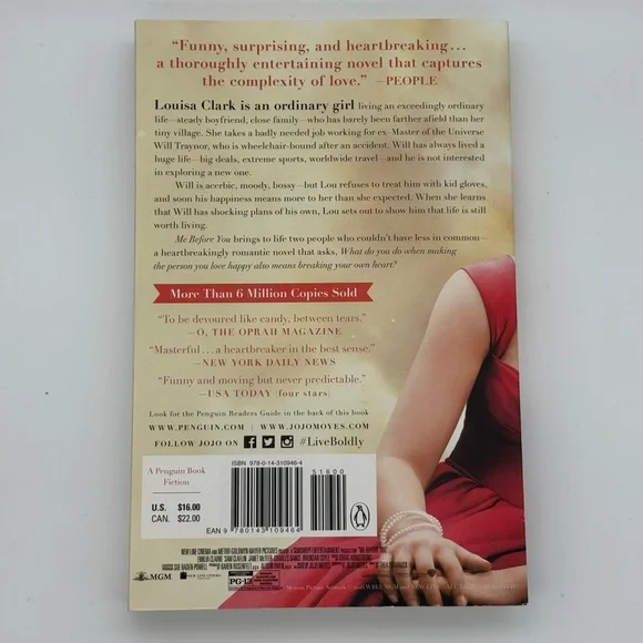 Me Before You by Jojo Moyes - Paperback - Picture 2 of 3